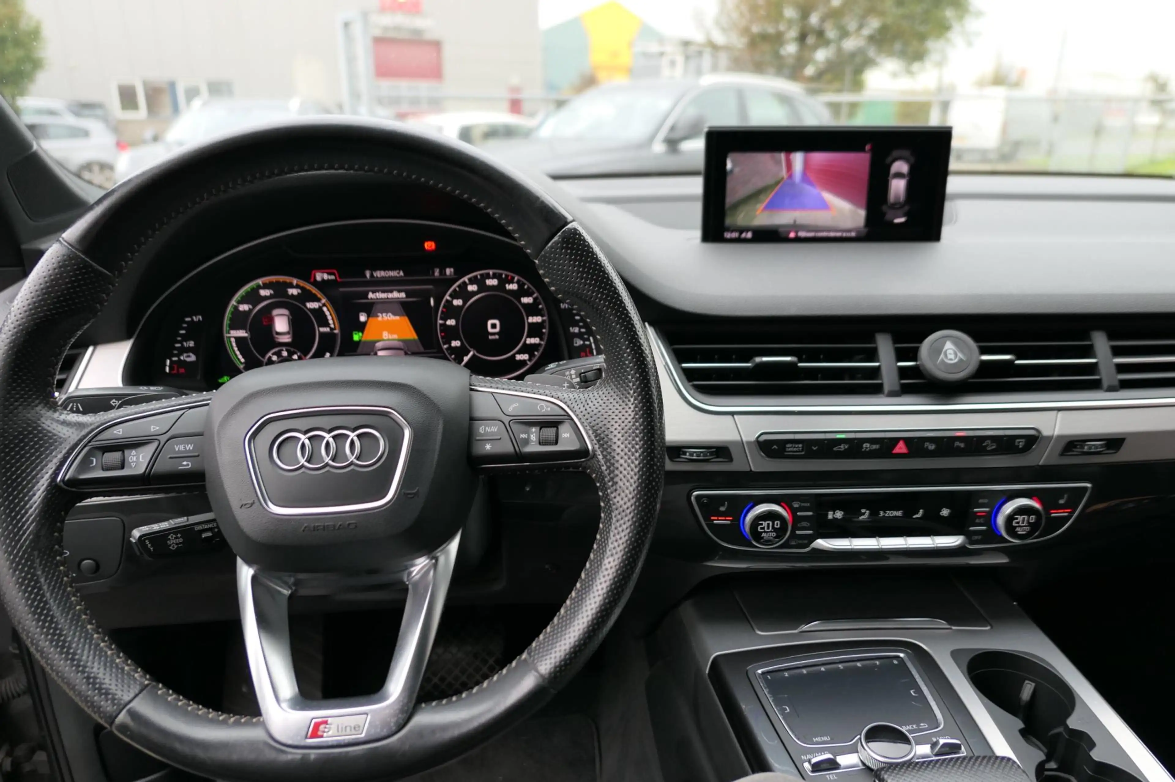 Audi Q7 e-tron 3.0 TDI quattro Sport, Zeer Netjes, Trekhaak, Came — photo 14