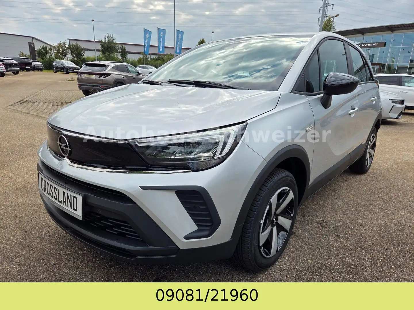 Opel Crossland X Silber - 1