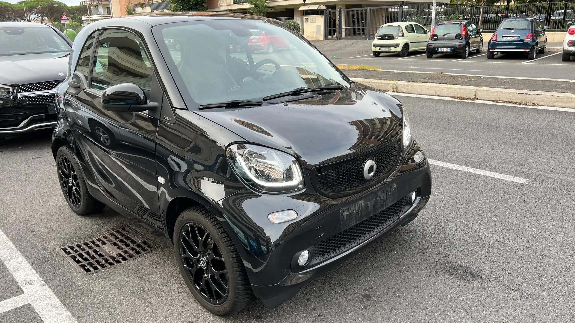 smart forTwo PRIME FULL LED NAVI KAMERA PELLE PACK SPORT PDC Fekete - 2