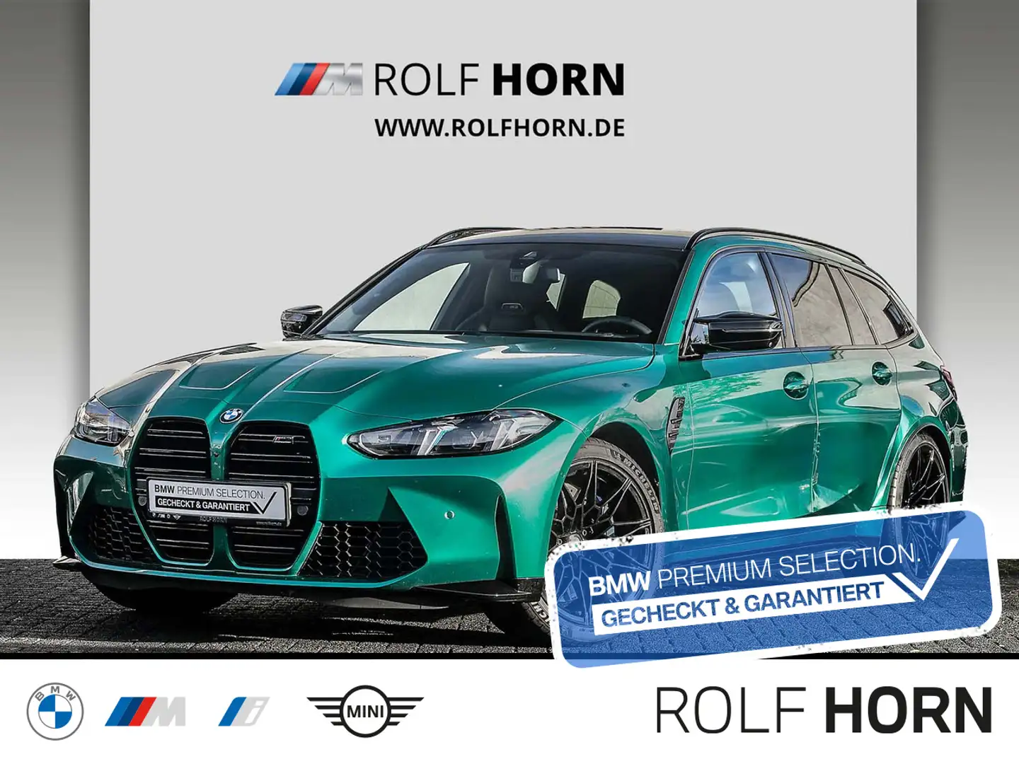 BMW M3 Comp Touring M xDrive Navi HUD 360Â° h/k Navi. Vert - 1