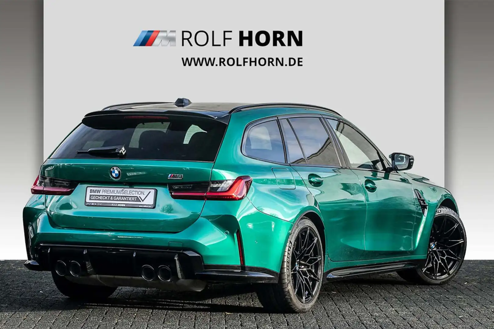 BMW M3 Comp Touring M xDrive Navi HUD 360° h/k Navi. Grün - 2