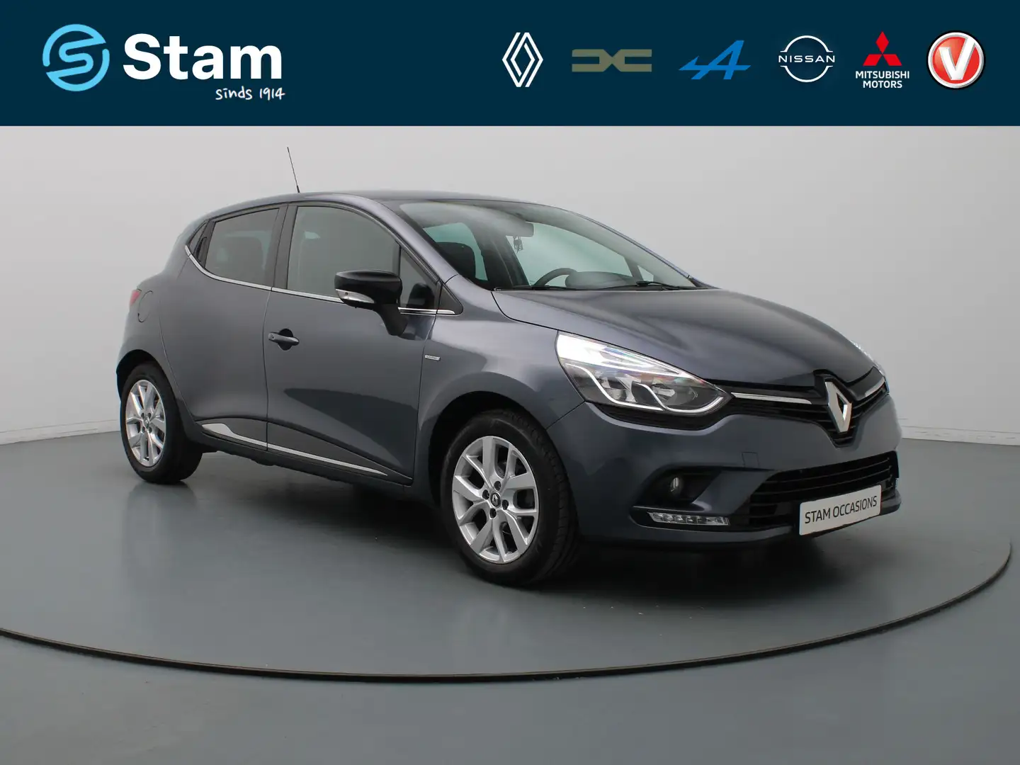 Renault Clio TCe 90pk Limited Cruise | Climate | Carplay | Park Grijs - 1