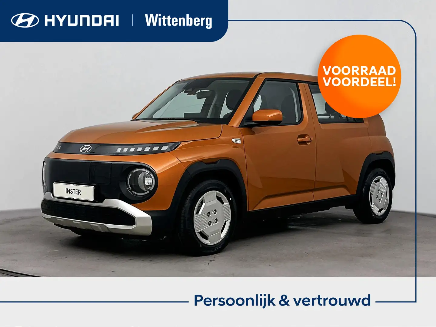 Hyundai Inster E-Motion 42 kWh | Nieuw | Snel leverbaar Pomarańczowy - 1