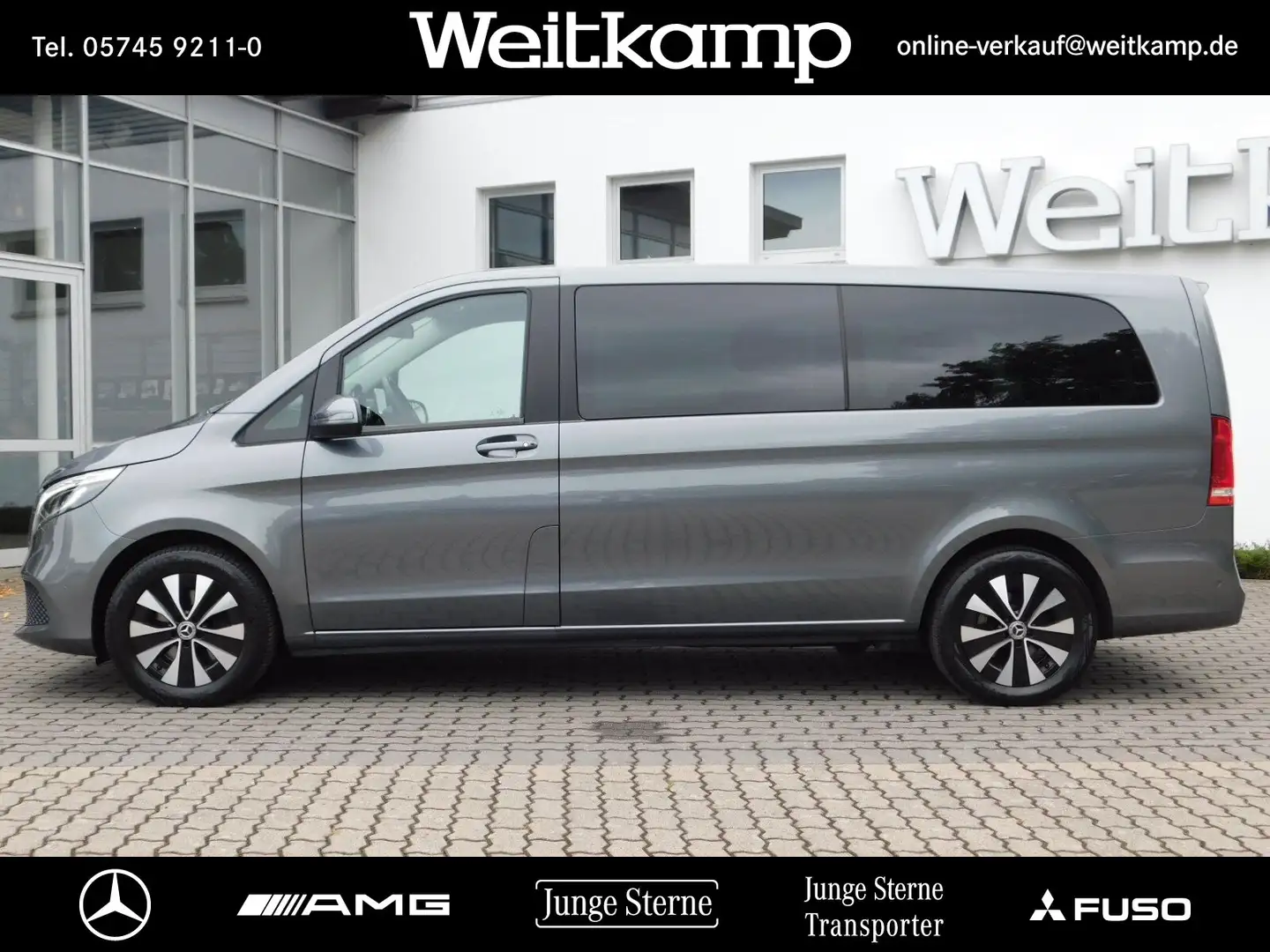 Mercedes-Benz V 300 V 300 d 4M EXTRALANG MBUX+LED+AHK+360°+DISTRO.+ Grau - 2