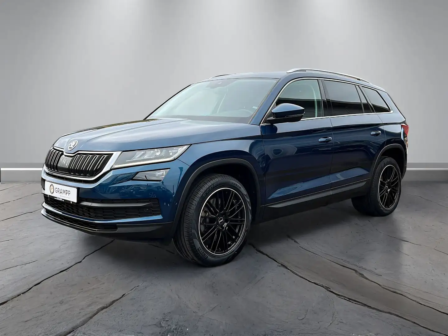 Skoda Kodiaq 2.0TDI DSG +7 SITZE+AHK+KAMERA+LED+STDHZG Blau - 2