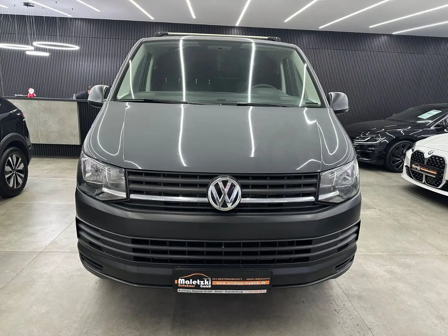Volkswagen T6 Transporter T6 2.0 TDI Kasten*Klima*PDC*AHK*Bluetooth* Szürke - 2