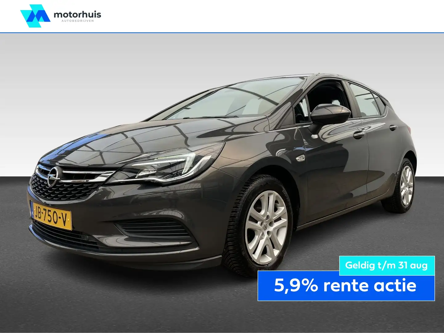 Opel Astra 1.4 Turbo 150pk Edition 5-deurs / PDC / Navi / Cru Gris - 1
