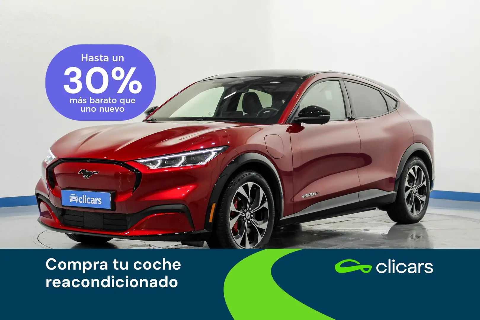 Ford Mustang AWD Rango extendido Rojo - 1