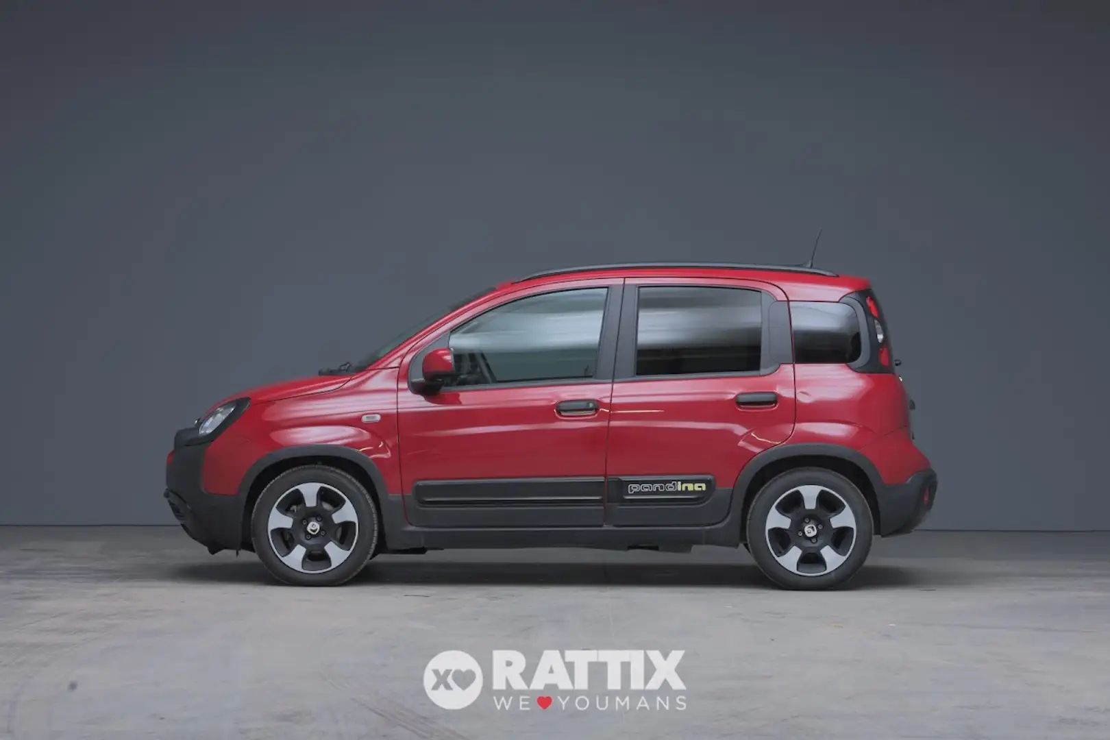 Fiat Panda Pandina 1.0 Firefly Hybrid 70CV Cross Rouge - 2