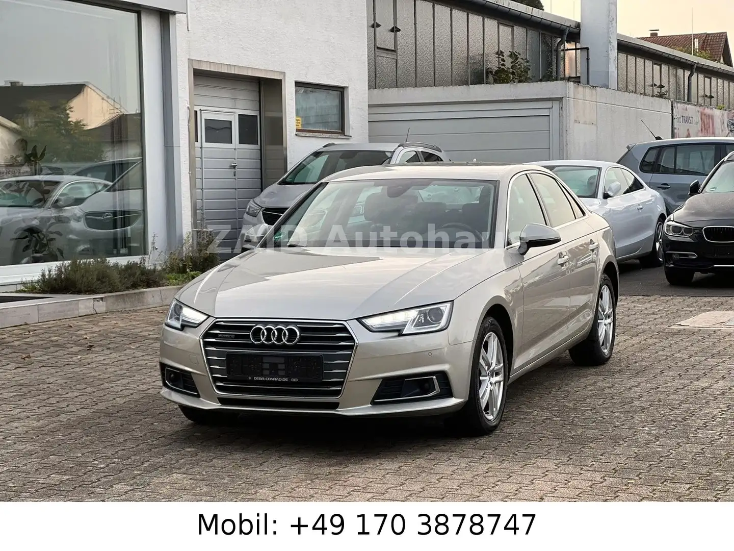 Audi A4 Lim.3.0 quattro sport*Aut*Nav*Kam*PDC*AHK*LED Silber - 1