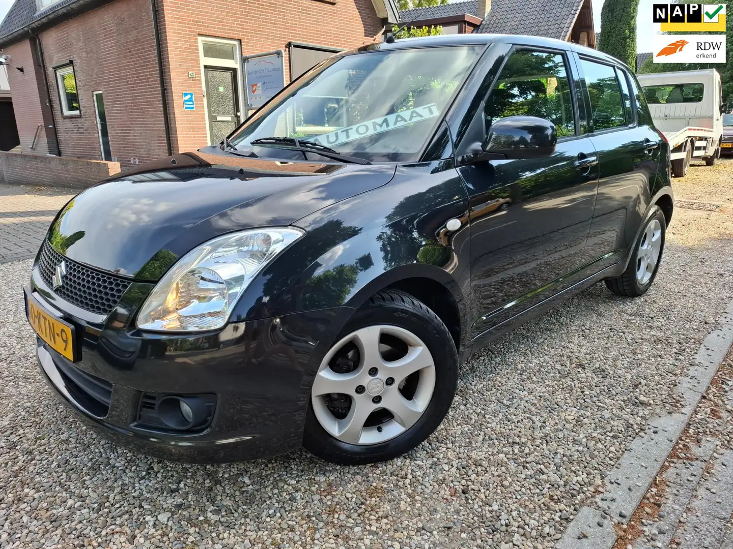 Suzuki Swift 1.5 Exclusive automaat airco keyless elektr pakket Zwart - 1
