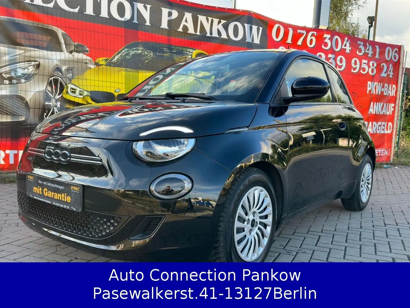 Fiat 500e Action**TÜV NEU*INSPEKTION NEU** Schwarz - 2