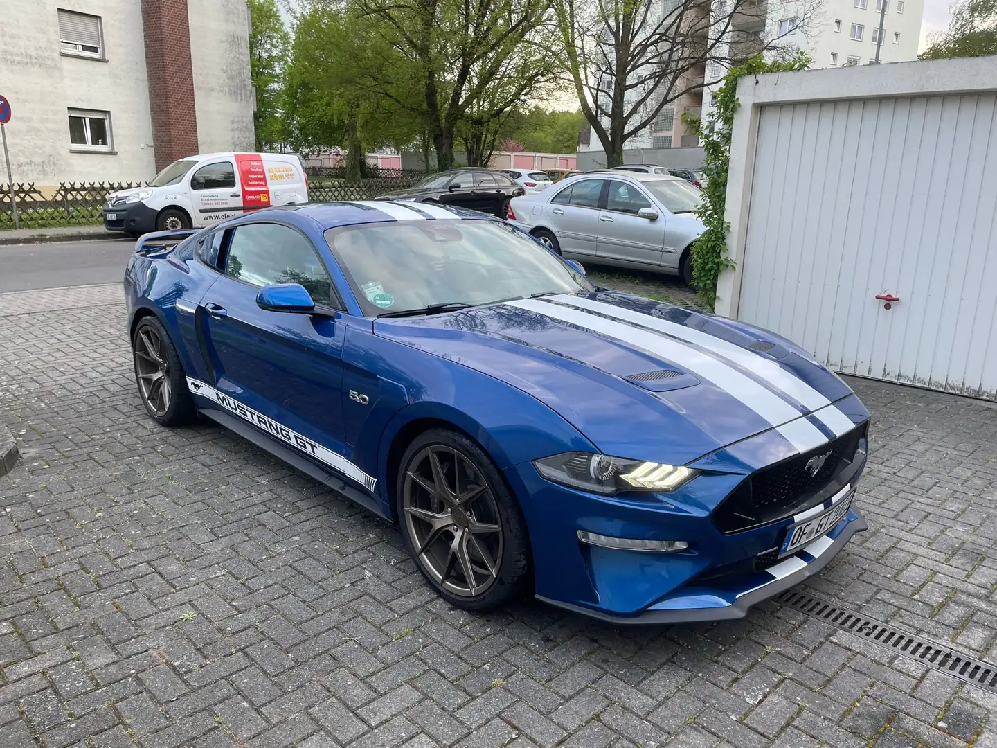 Ford Mustang 5.0 GT Klappe*20-Zoll*Premium*Performance*8fach Kék - 2