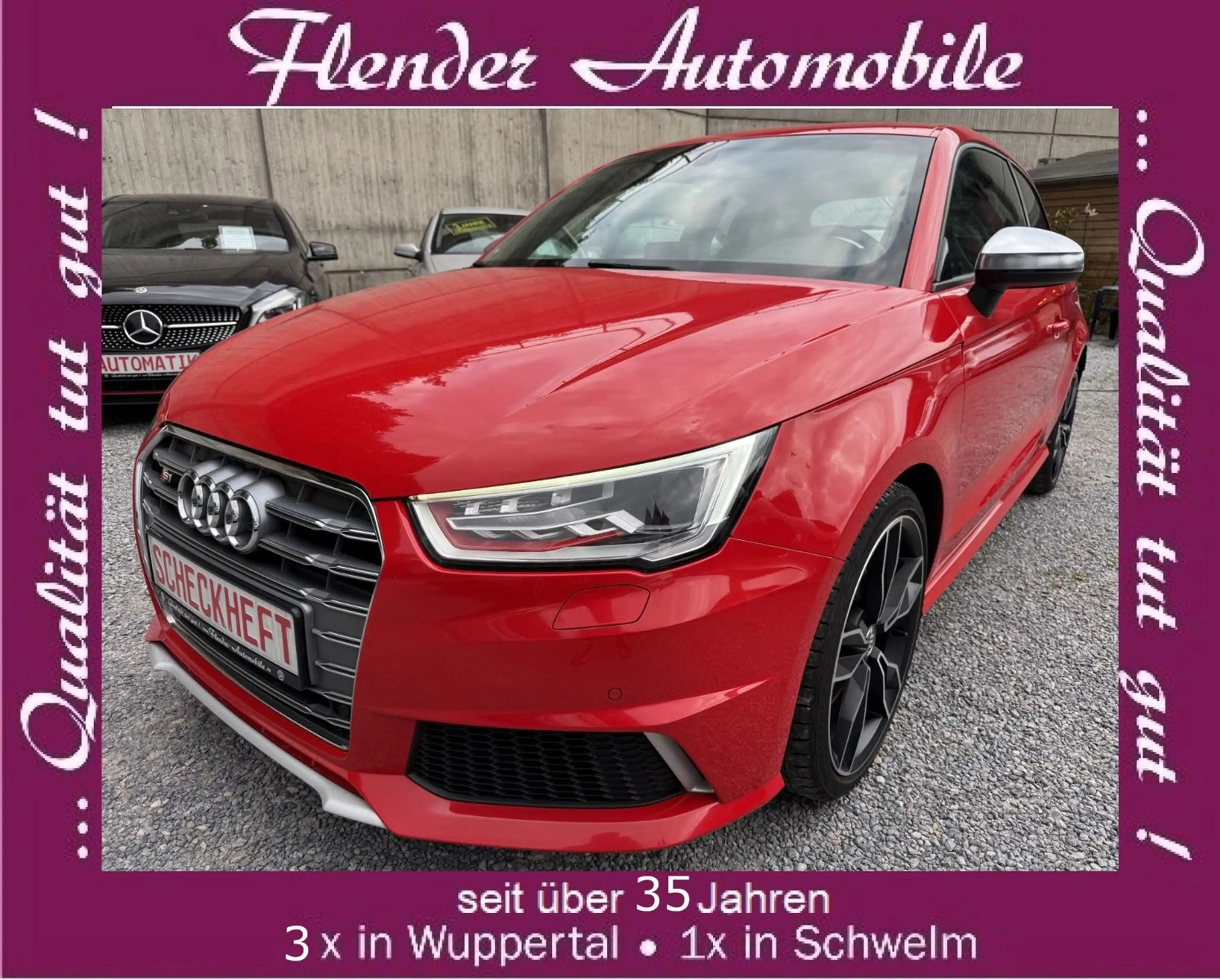 Audi S1 quattro scheckheft/Schalensitze/Keyless/Navi