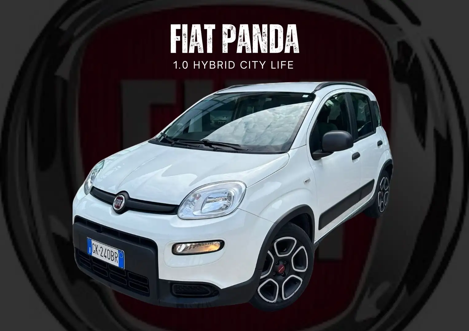 Fiat Panda Panda 1.0 firefly hybrid City Life Blanc - 1
