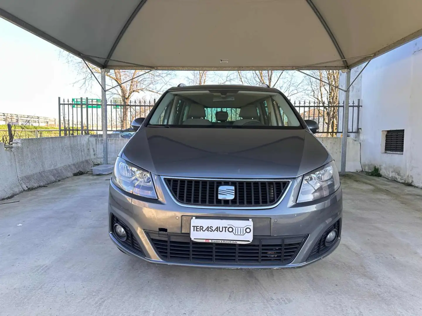 SEAT Alhambra 2.0 TDI CR DPF 7 POSTI OK DISTRIBUZIONE BLUETHOOT Grigio - 2