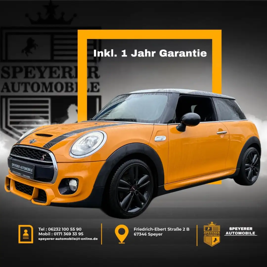 MINI Cooper S John Cooper Works|LED|PDC|SHZ|NAVI|TEMP.|HEAD-UP Orange - 1