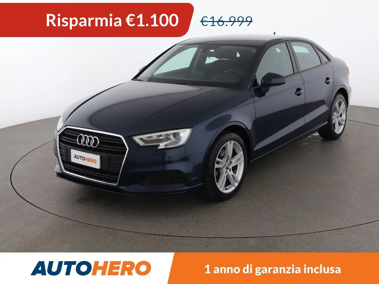 Audi A3 30 TDI S tronic Blu/Azzurro - 1
