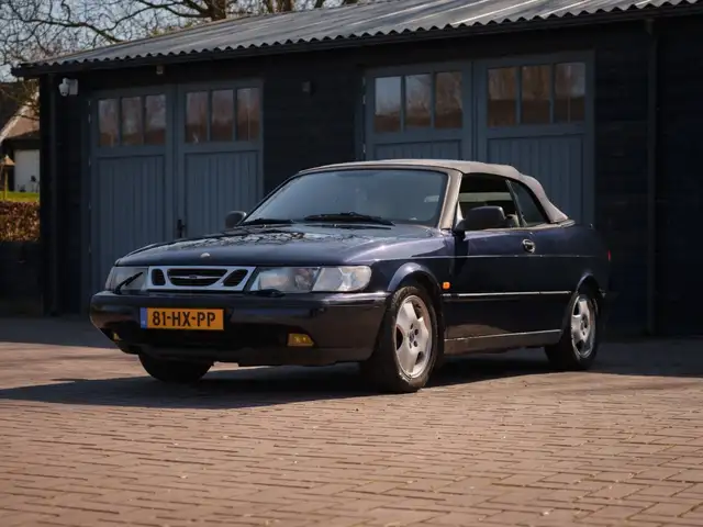 Saab 900 2.0 SE Turbo - Cabrio - Donkerblauw Metallic