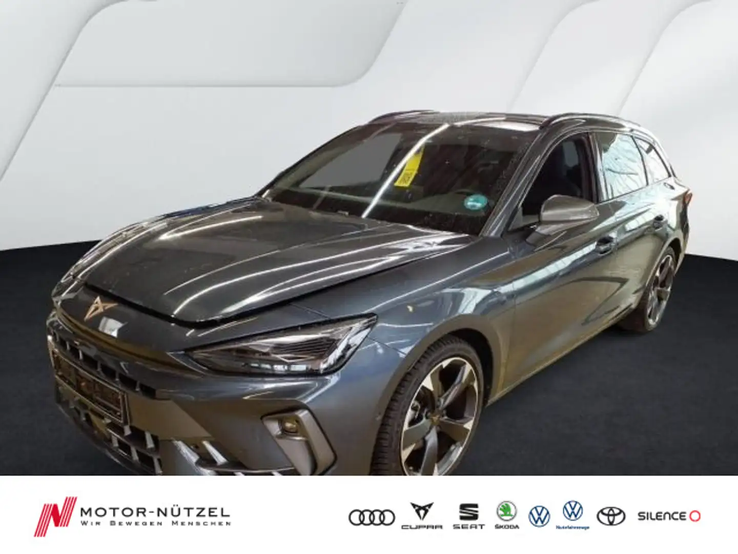 CUPRA Leon ST 1.5 eTSI DSG LED+NAV+APP+ACC+SHZ+RFK+NSW Grau - 1