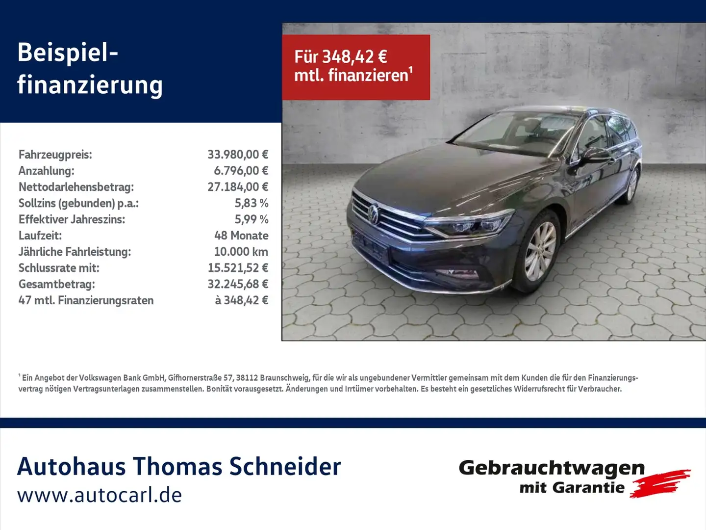 Volkswagen Passat Variant Elegance 2.0TDI 4M DSG/AHK/Pano/IQ.Light/ACC/3-Zo Gris - 1