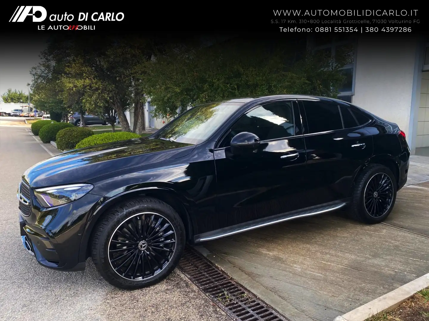 Mercedes-Benz GLC 300 GLC 300 d 4Matic Mild Hybrid AMG Line Premium Plus Schwarz - 1