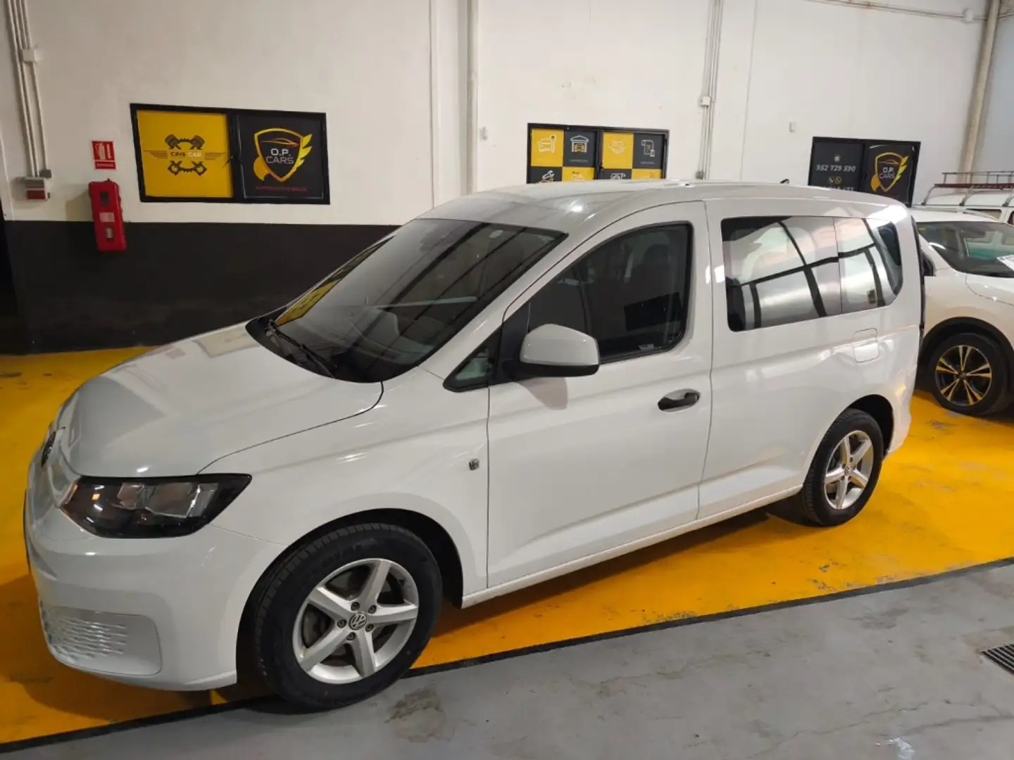 Volkswagen Caddy 2.0TDI Origin 102 Blanc - 1