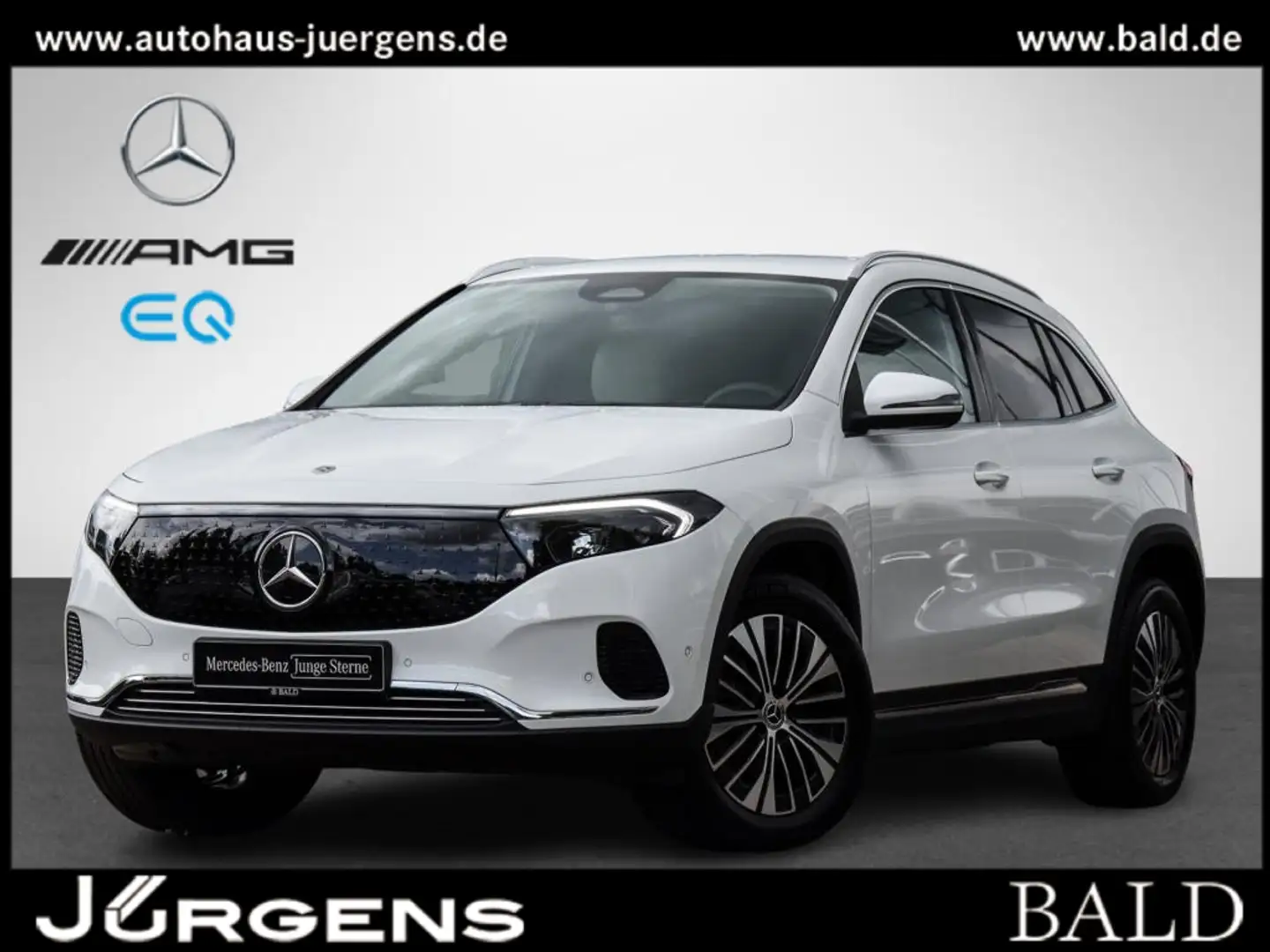 Mercedes-Benz EQA 300 4MATIC +Progressive+MBUX+LED+Wide+Cam Weiß - 2