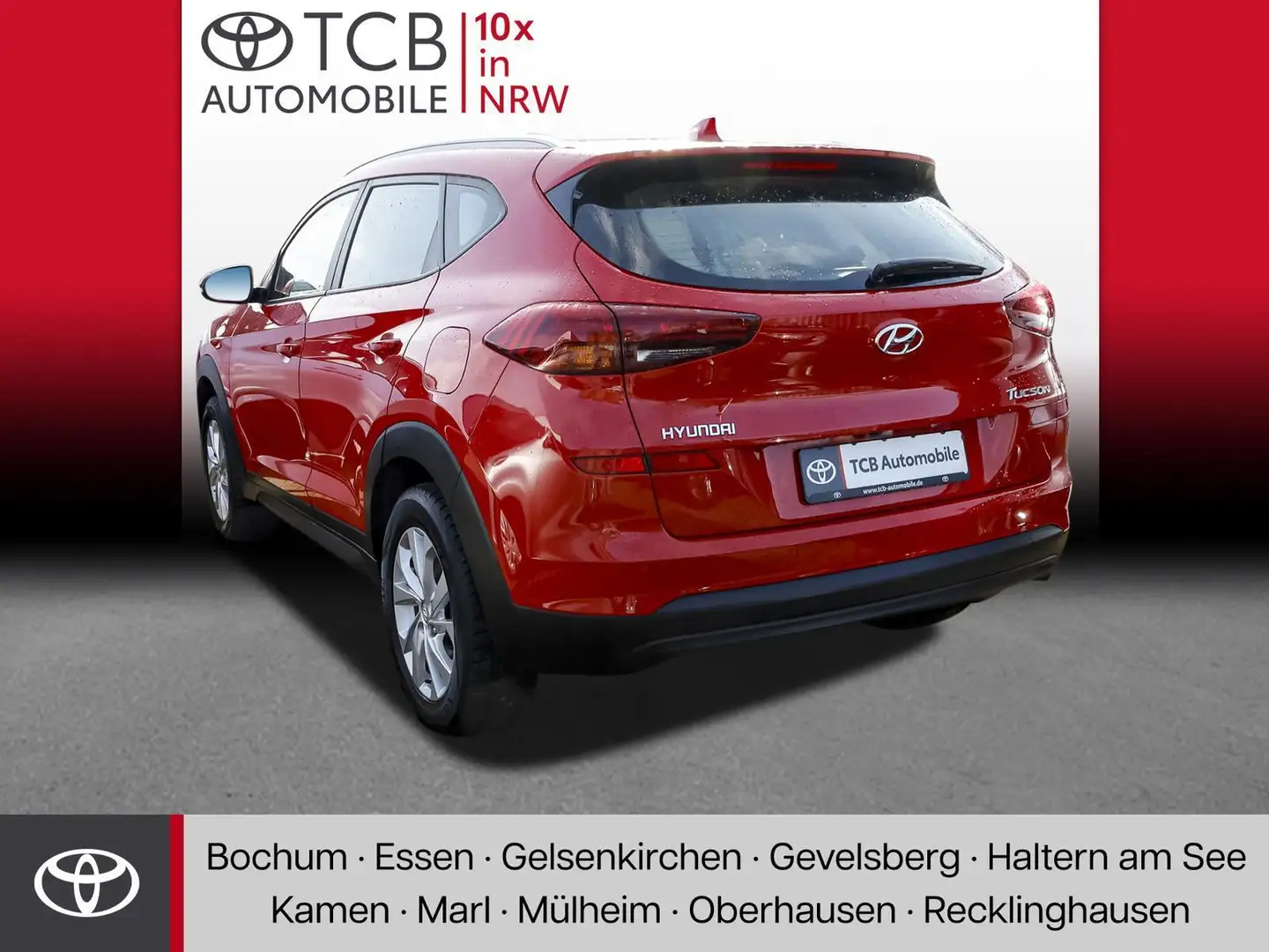 Hyundai TUCSON 1.6 Trend 2WD SHZ KAMERA PDC Rood - 2