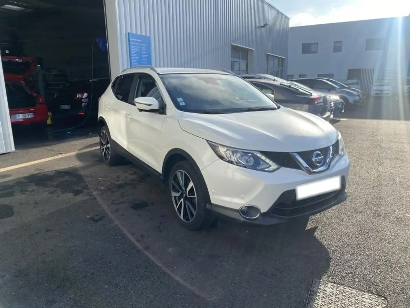 Nissan Qashqai 1.2 DIG-T 115ch Tekna Xtronic Blanc - 2