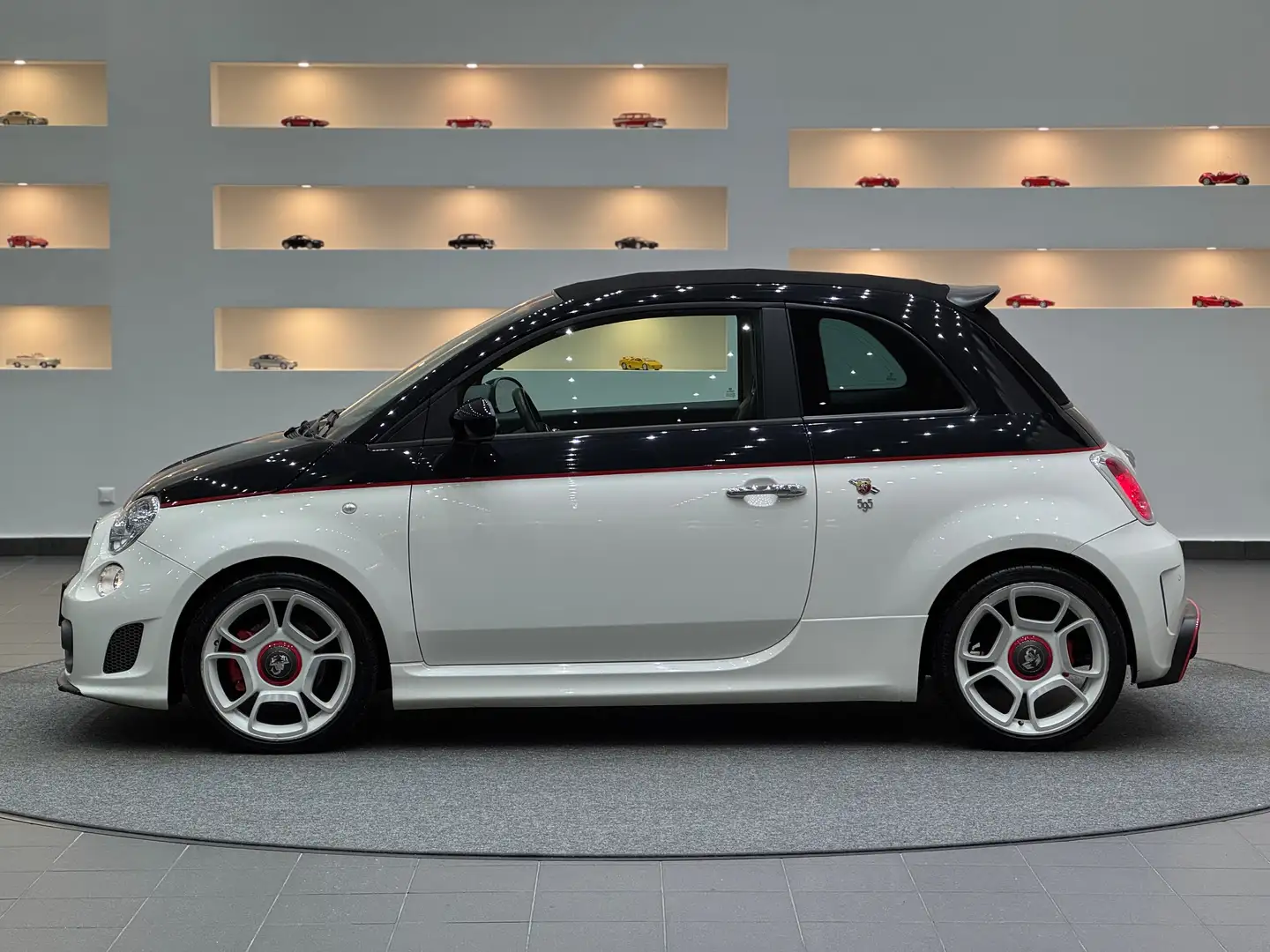 Abarth 595C Turismo MTA *Bi-Colore*Sport-AGA*Carplay*Bi-Xenon* Weiß - 2