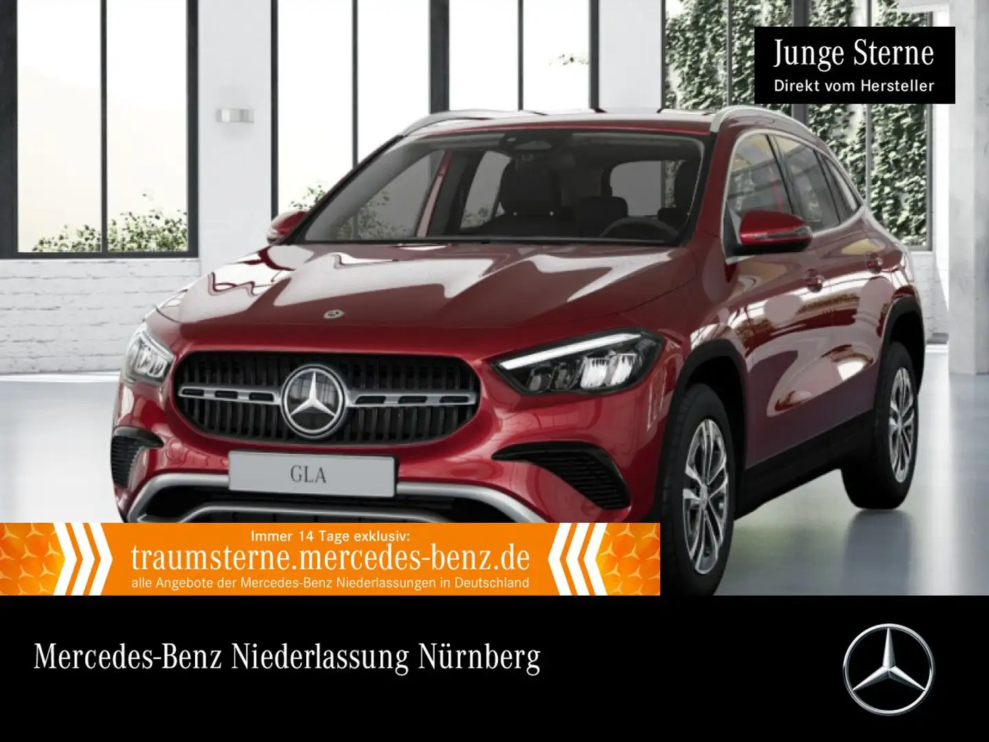 Mercedes-Benz GLA 200 LED+KAMERA+7G Rot - 1