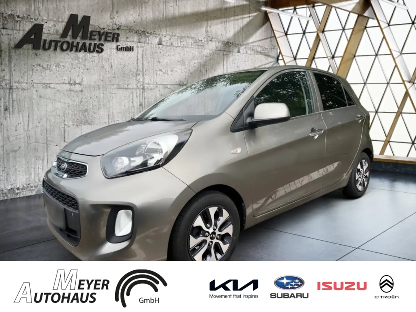 Kia Picanto 1.0 DREAM-TEAM EDITION +Klima+Sitzheizung Silber - 2