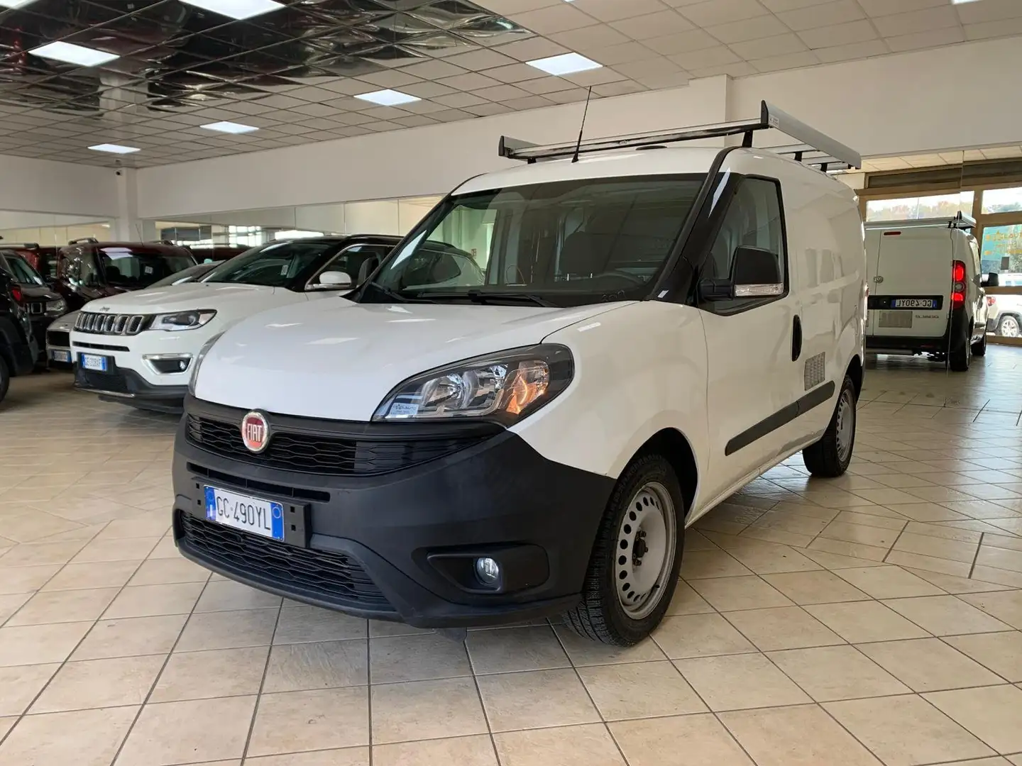 Fiat Doblo Doblò 1.4 T-Jet Natural Power *ATTREZZATO+220V* Blanc - 1