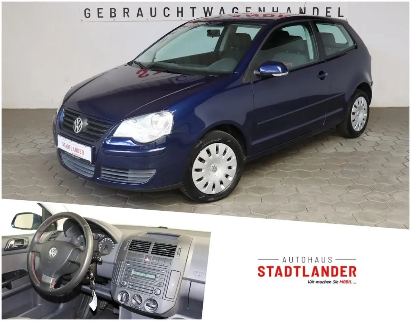 Volkswagen Polo IV Goal 1.2 KLIMA*PDC*4S-REIFEN Blau - 1