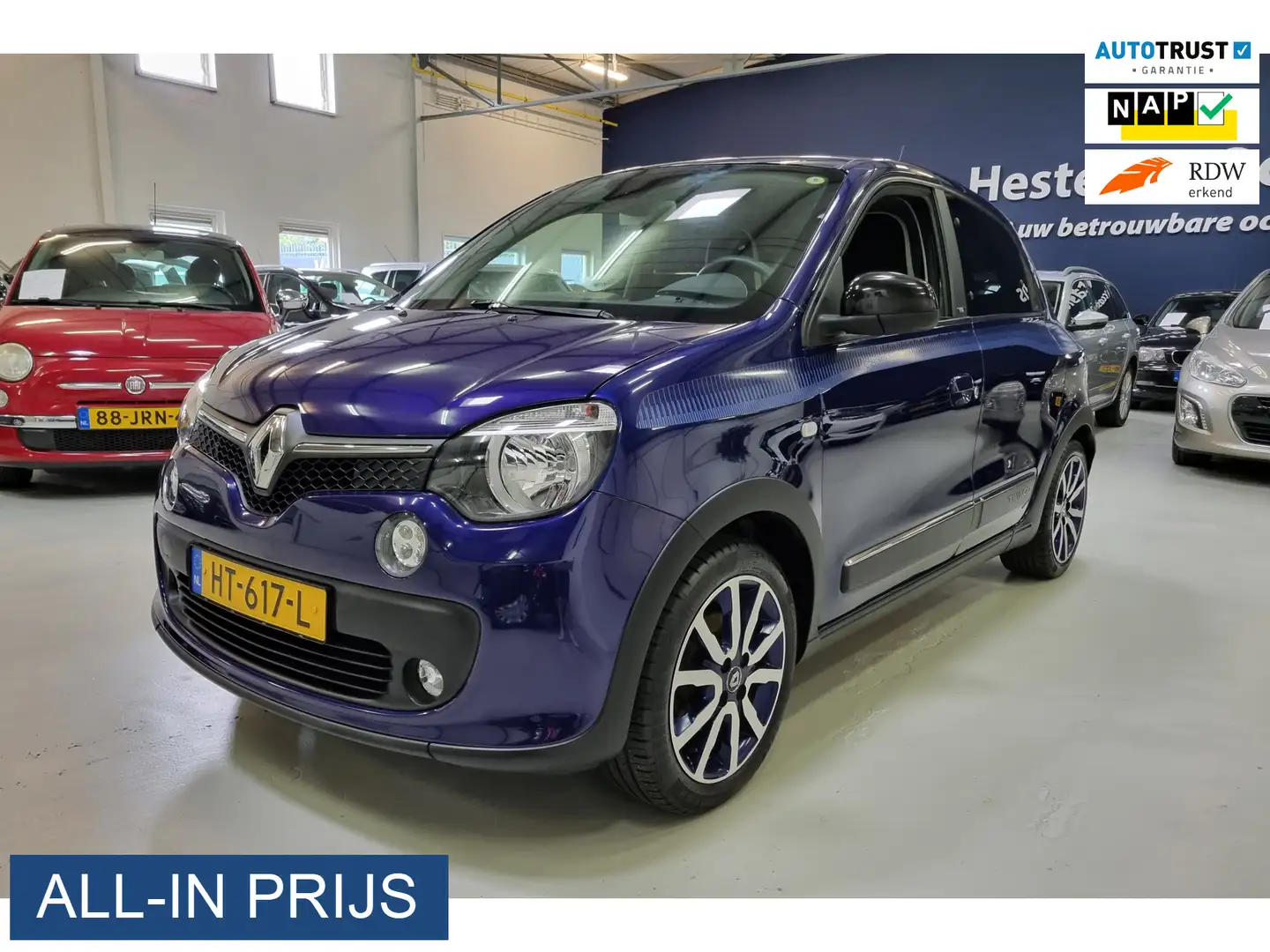 Renault Twingo 0.9 TCe Série Signature VIVA 90PK! ✅ZEER LEUKE AUT Paars - 1