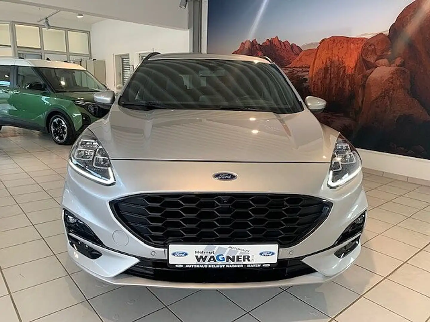 Ford Kuga 2.0 EcoBlue 4x4 Aut. ST-LINE X/RFK/TWA/iACC Silber - 2