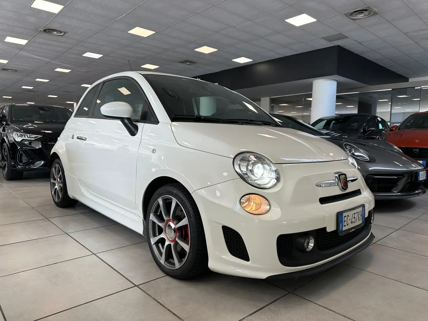Abarth 595 1.4 16v turbo t-jet 135cv Bianco - 1