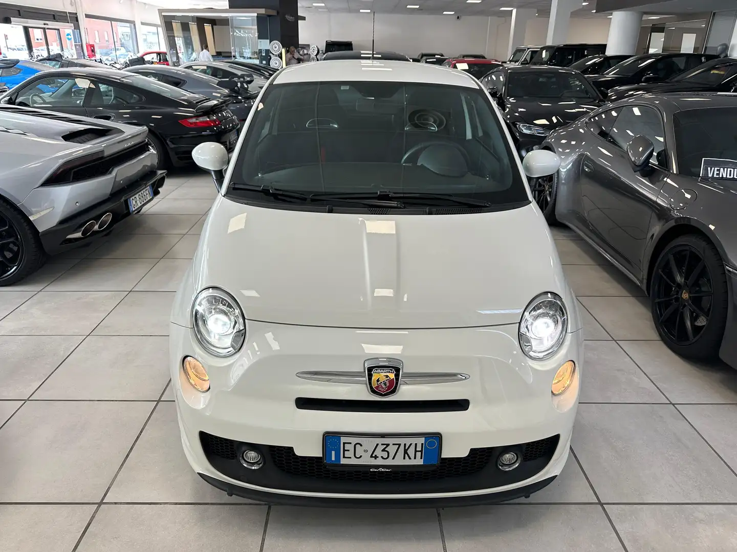 Abarth 595 1.4 16v turbo t-jet 135cv Bianco - 2