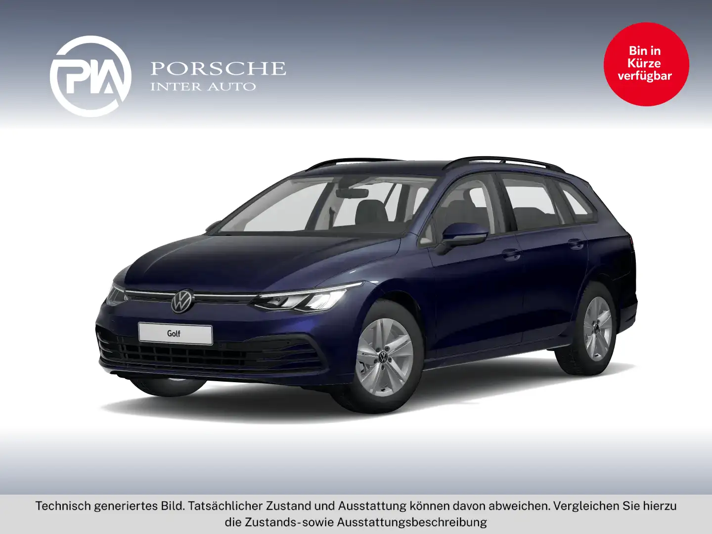 Volkswagen Golf Variant Life TDI Blau - 1