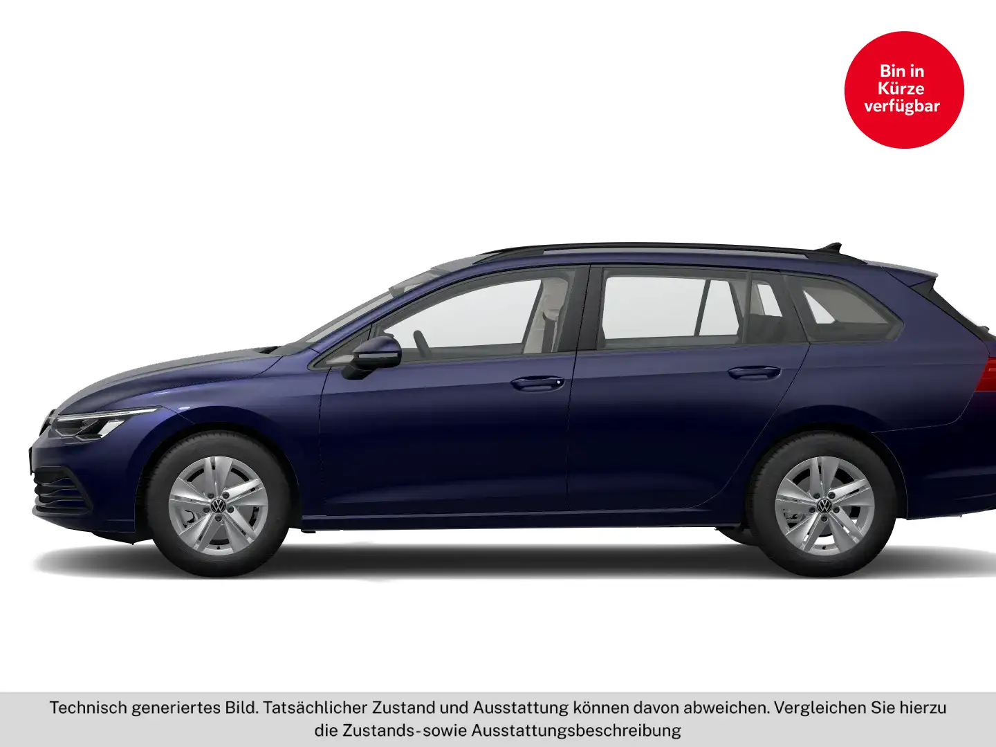 Volkswagen Golf Variant Life TDI Blau - 2