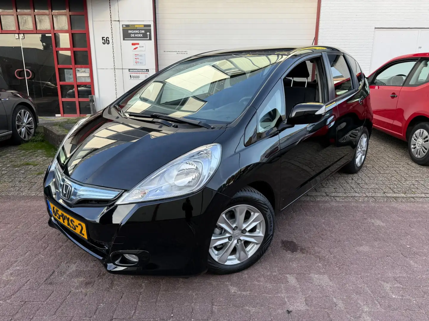 Honda Jazz 1.4 Hybrid Elegance|NIEUW APK|LUXE CAMERA |DEALER Zwart - 1