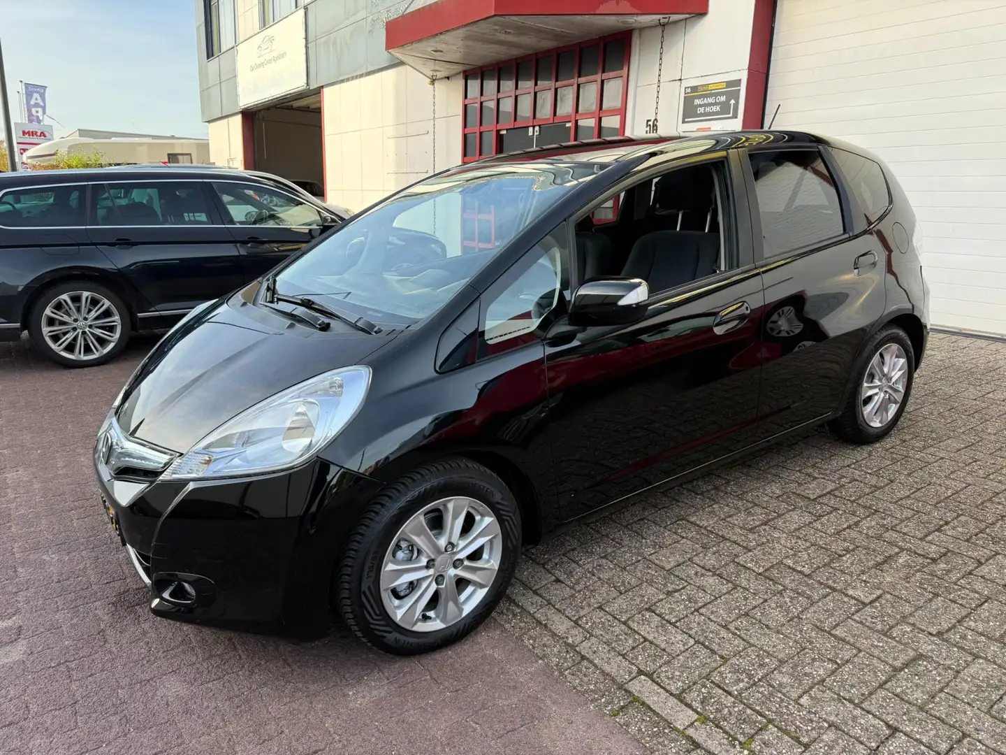 Honda Jazz 1.4 Hybrid Elegance|NIEUW APK|LUXE CAMERA |DEALER Zwart - 2