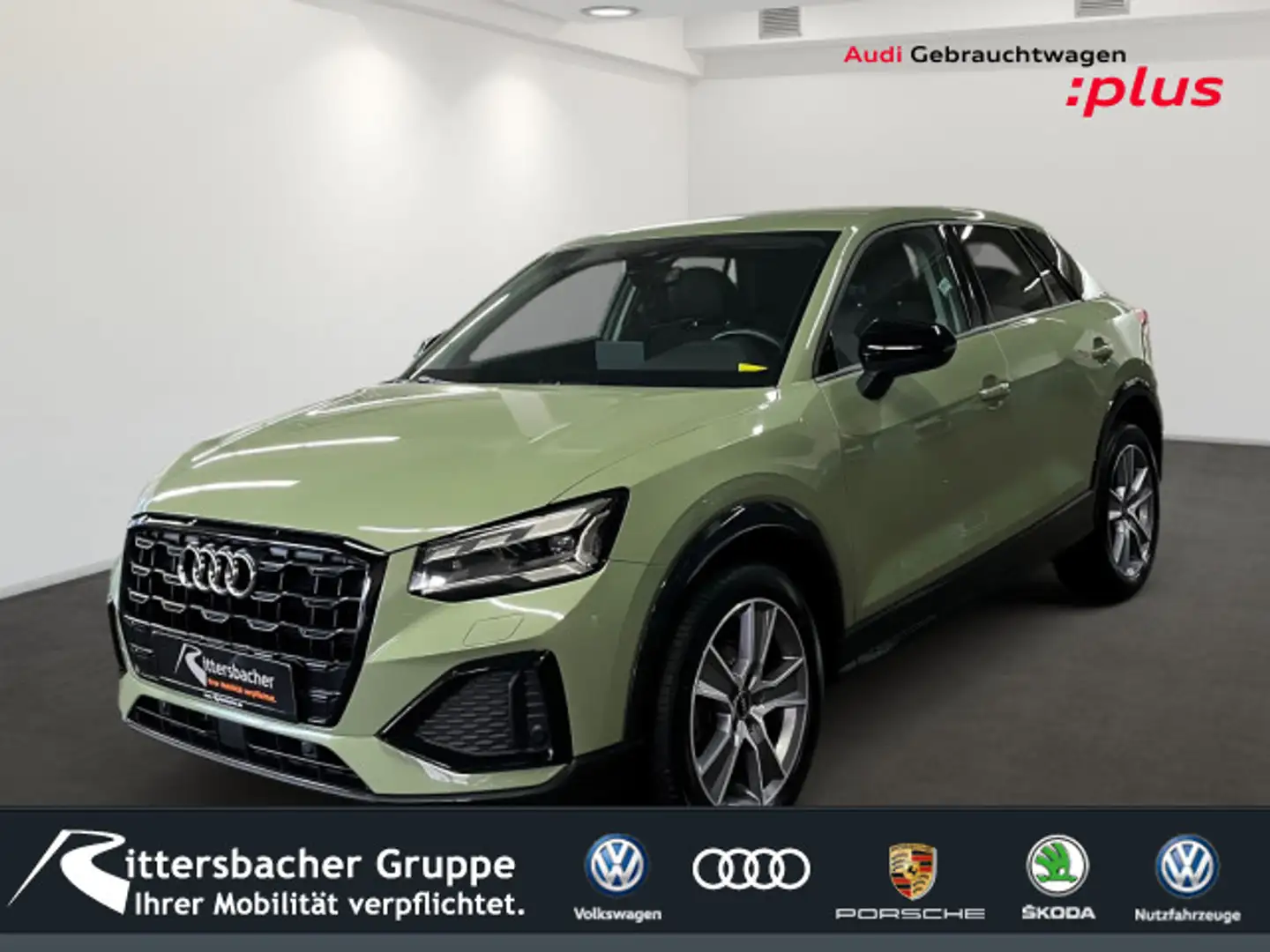 Audi Q2 advanced 30 TFSI Matrix LED Audi Sound DAB Grün - 1