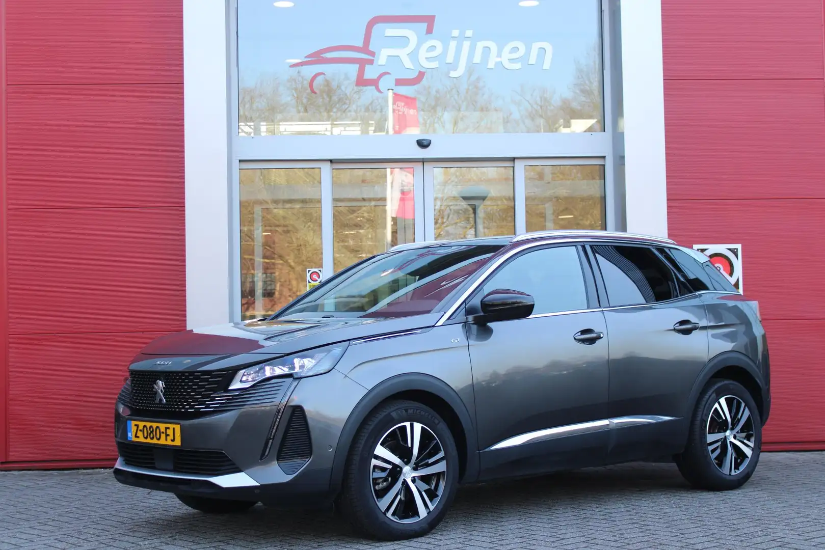 Peugeot 3008 1.2 Hybrid 136PK GT | NAVIGATIE | APPLE CARPLAY/AN Grijs - 1