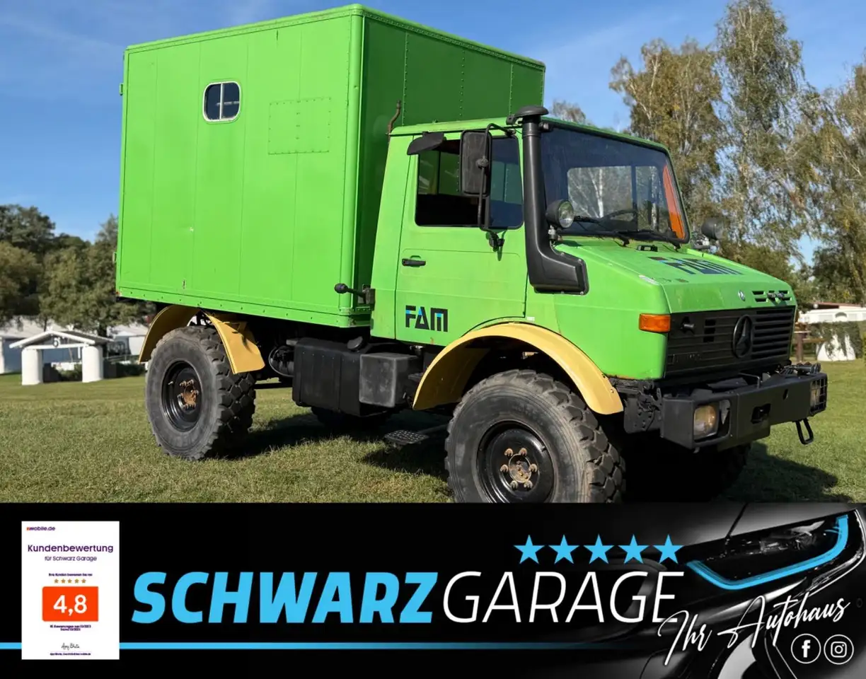 Unimog U 1250 L 427/11 Werkstatt-/Koffer*95km/h, foto 12