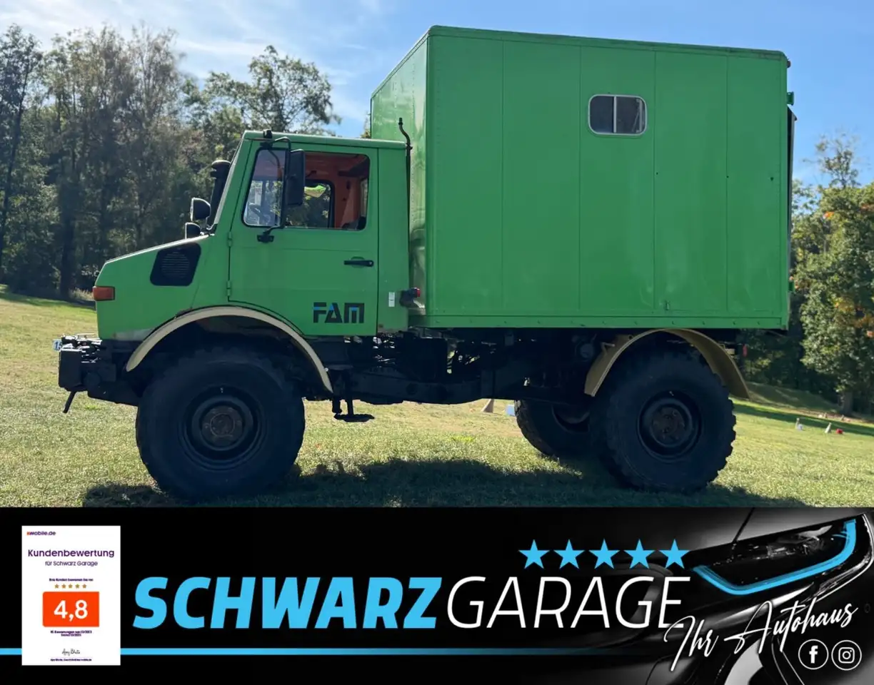 Unimog U 1250 L 427/11 Werkstatt-/Koffer*95km/h, foto 3