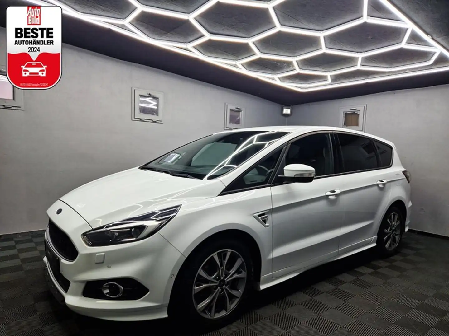 Ford S-Max 2.0 EcoBoost ST-Line|7SITZER|LEDER|NAVI|LED Weiß - 1