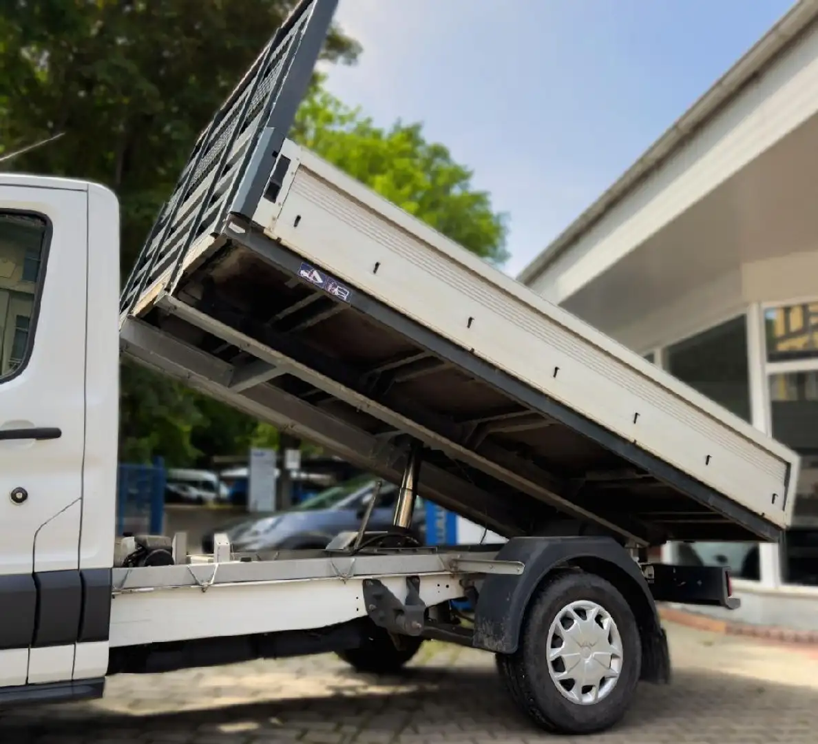 Ford Transit Pritsche/Kipperumbau 350 L2 Einzelkabine Weiß - 1