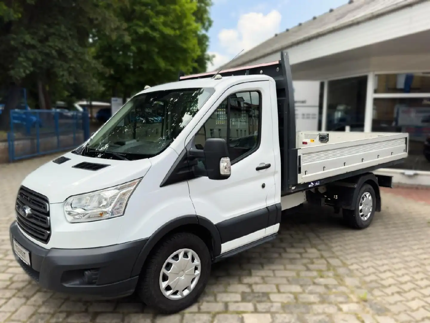 Ford Transit Pritsche/Kipperumbau 350 L2 Einzelkabine Weiß - 2